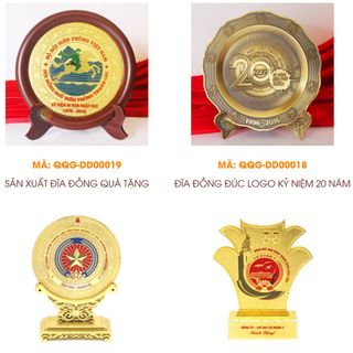 Đúc đĩa đồng lưu niệm, quà tặng kỷ niệm thành lập công ty