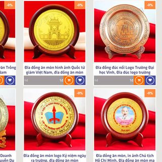 Đúc đĩa đồng lưu niệm, quà tặng kỷ niệm thành lập công ty