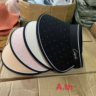 Mũ nửa đầu đính đá