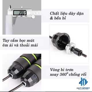 Dây Nhảy, Dây Nhảy Thể Lực Tập Thể Dục Thể Thao Lõi Thép Cao Cấp 2,7m Nhiều Màu ( Không có tạ sắt )