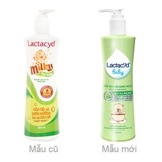 Sữa tắm & gội 2in1 cho bé Lactacyd Extra Milky hương dịu nhẹ 500 ml ( Thùng 12 chai )
