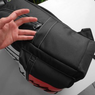 BALO TOM- MY HILF CHỮ KÝ CAO CẤP, VẢI POLYESTER CHỐNG THẤM NHẸ, NHIỀU NGĂN, NGĂN LAPTOP