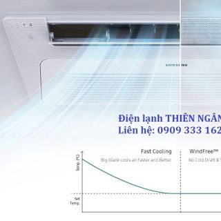 Đánh giá chi tiết máy lạnh âm trần 1 hướng thổi Samsung giá sỉ