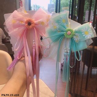 Kẹp tóc nơ ren PK59.19