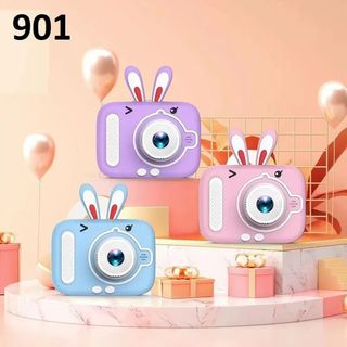 MÁY ẢNH CHỤP HÌNH CHO BÉ HÌNH THỎ X901 CHƠI GAME QUAY VIDEO