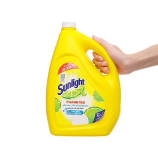 NƯỚC RỬA CHÉN SUNLIGHT CHANH 100 3,6kg