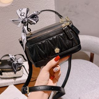 Túi xách quảng châu Cốp Vuông Kèm Khăn Nội Địa - 09B5530 (Chuyên sỉ túi xách sll, balo, ví, thắt lưng, túi Laptop)