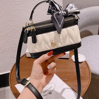 Túi xách quảng châu Cốp Vuông Kèm Khăn Nội Địa - 09B5530 (Chuyên sỉ túi xách sll, balo, ví, thắt lưng, túi Laptop)