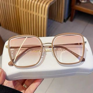mắt kính gọng vuông ,mắt kính đi đêm,mắt kính đẹp(mk72041)