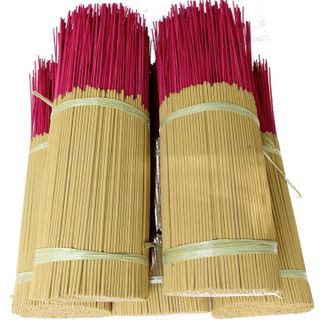 Nhang trần 4 tấc (nhang thiên) màu vàng 3,6ly