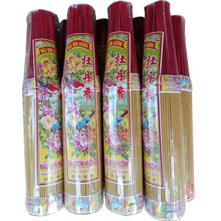 Nhang MẪU ĐƠN hương ngàn hoa 600gram 4 tấc (bó tròn)
