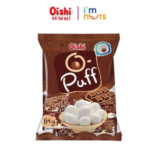 Kẹo xốp có nhân Oishi O-Puff đủ vị gói 84g