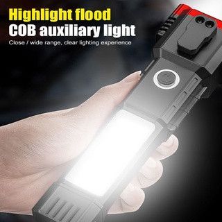 Búa Đèn Pin LED 4 Trong 1 Đa Năng