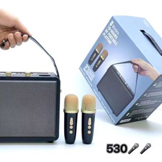 LOA BLUETOOTH 530 KÈM 2 MICRO