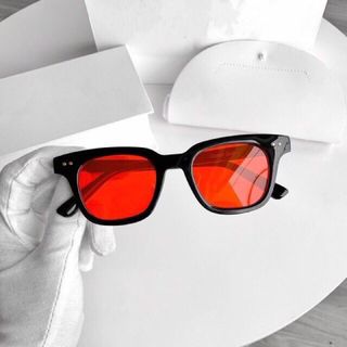 Kính mát nam nữ 604chống UV400, thiết kế mắt vuông dễ đeo, màu sắc thời trang