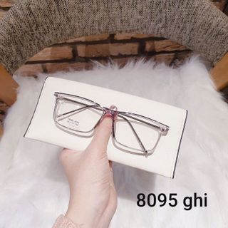 Kính mát nam nữ 809 chống UV400, thiết kế mắt vuông dễ đeo, màu sắc thời trang