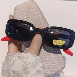 Kính mát cho bé gọng dẻochống UV400, thiết kế mắt tròn dễ đeo, màu sắc thời trang