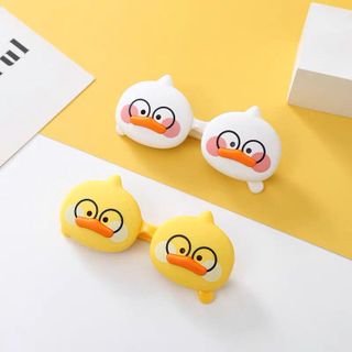 Mắt kính gọng dẻo mở nắp hình vịt ngộ nghĩnh dễ thươnh cho bé