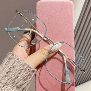mắt kính vuông,mắt kính gọng kim loại,mắt kính cao cấp