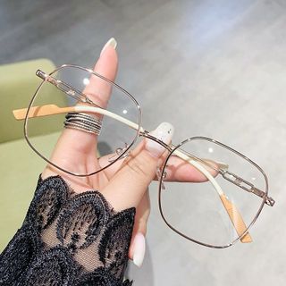 mắt kính vuông,mắt kính gọng kim loại,mắt kính cao cấp