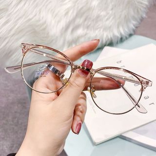 mắt kính gọng tròn，gọng kính thời trang，mắt kính cao cấp