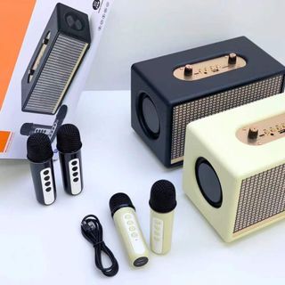 LOA BLUETOOTH KÈM 2 MICRO M2001