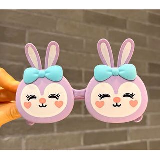 Kính mát gọng dẻo cho béWILI chống UV400, thiết kế mắt thỏ dễ đeo, màu sắc thời trang