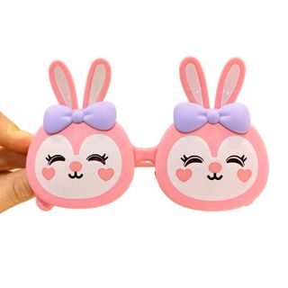Kính mát gọng dẻo cho béWILI chống UV400, thiết kế mắt thỏ dễ đeo, màu sắc thời trang