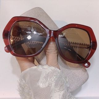 Kính mát nam nữ phom bầu chống UV400, thiết kế mắt vuông dễ đeo, màu sắc thời trang
