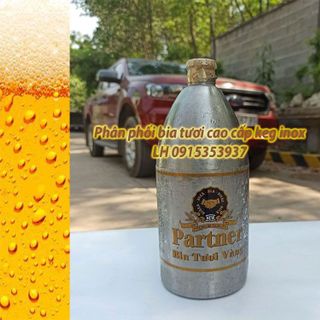 Phân phối sỉ bia tươi keg inox vàng