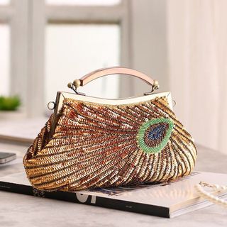 Túi Đầm Đeo Vai Gắn Hạt