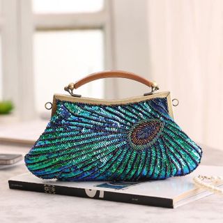Túi Đầm Đeo Vai Gắn Hạt
