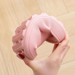 Dép Sandal Chống Trượt Đi Trong Nhà Tắm Họa Tiết Trơn Dễ Thương Cho Bé