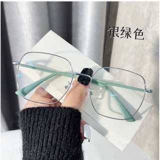 mắt kính gọng vuông to,mắt kính gọng kim loại,mắt kính gọng cận cao cấp