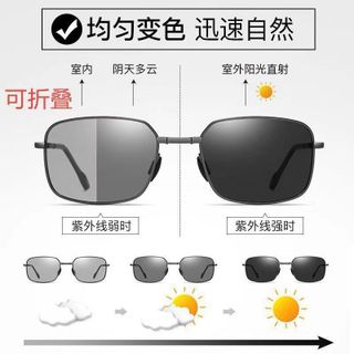 mắt kính gọng kim loại,mắt kính gọng vuông,mắt kính xếp gọn