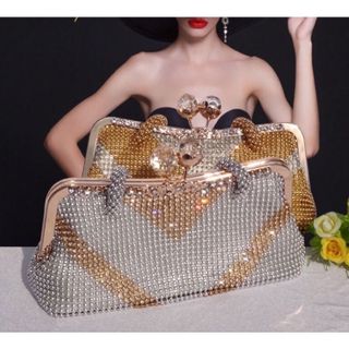 Túi Đầm Đeo Vai Dây Xích Mảnh
