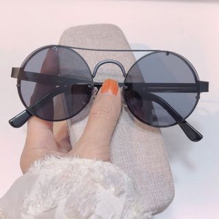 Kính mát nam nữ 9093chống UV400, thiết kế mắt vuông dễ đeo, màu sắc thời trang