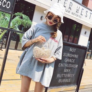 Bóp Đầm Đeo Vai Gắn Hoạ Tiết Cao Cấp