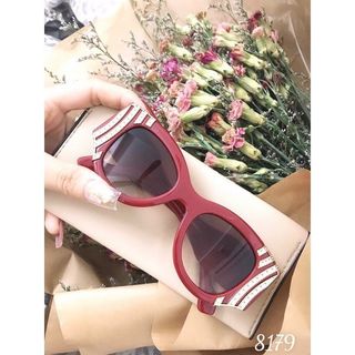 Kính mát nam nữ 8179chống UV400, thiết kế mắt vuông dễ đeo, màu sắc thời trang