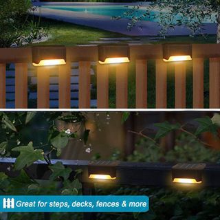 đèn năng lượng mặt trời trang trí sân vườn, ban công, lan can, cầu thang