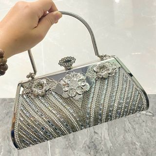 túi đi đám cưới ,túi xách đính đá dự tiệc túi xách tay nữ đi tiệc , túi xách cho mẹ đi tiệc TX125