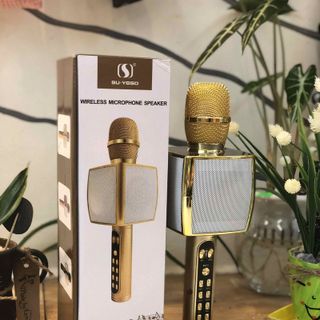 Mic Hát Karaoke Kèm Loa Bluetooth YS-91, Âm thanh cực đỉnh - Hát Cực Hay