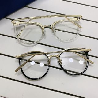 Gọng kính mắt tròn thời trang- kính mắt 66236
