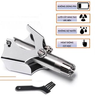 Bộ Tỉa Lông Mũi Bằng Thép Có Hộp