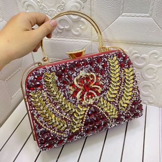 túi xách đính đá,túi xách nữ , túi xách cho mẹ xui ,túi xách to (TH nhiều mẫu)