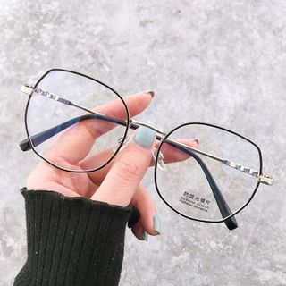 mắt kính giả cận, mắt kính gọng kim loại(mk2234)