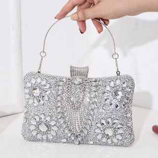 túi xách nữ,túi xách đính đá,túi xách đi tiệc cưới cho mẹ(tx9877)