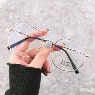 mắt kính giả cận, mắt kính gọng kim loại(mk2234)