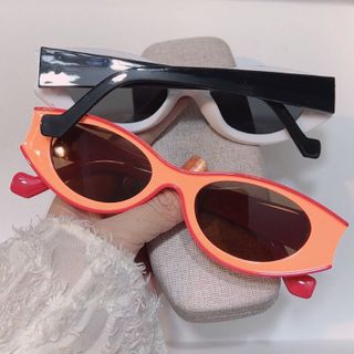 Kính mát nam nữ m chống UV400, thiết kế mắt vuông dễ đeo, màu sắc thời trang