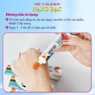 Kem bôi da Nano Bạc Như Ý Silkskin (Lốc/5T/15gr)
